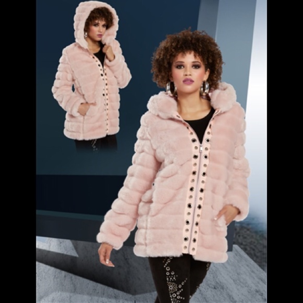 Love The Queen Faux Fur Jacket